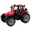 LEAN TOYS Kleiner Traktor mit klappbarer Motorhaube, Rot, 13 cm