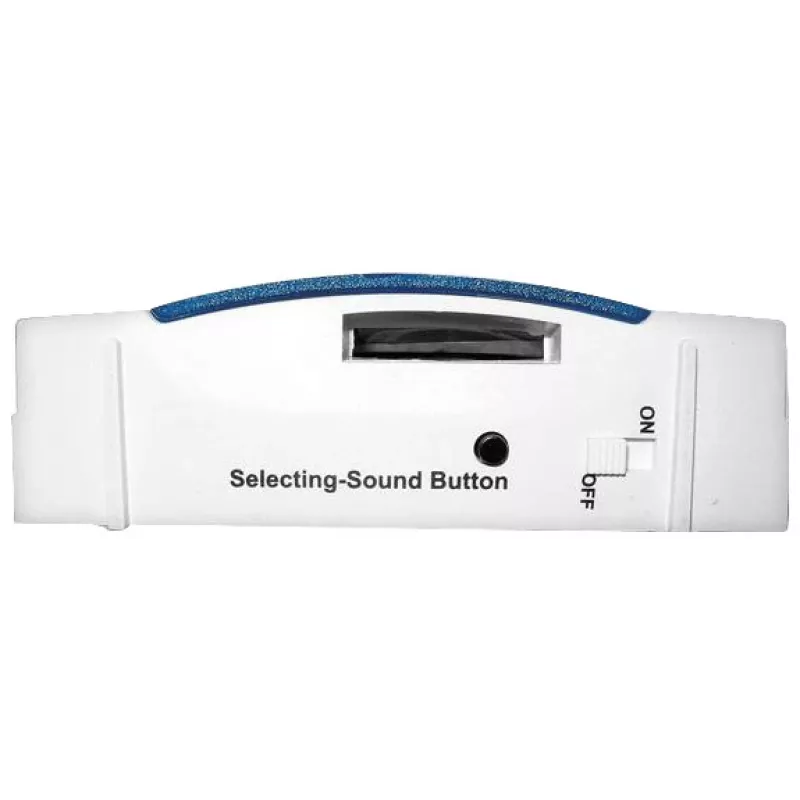 EURA ED-30A3 (RL-9811) Kabellose Türklingel mit PIR-Bewegungssensor, 32 Melodien, 100m Reichweite, IP44