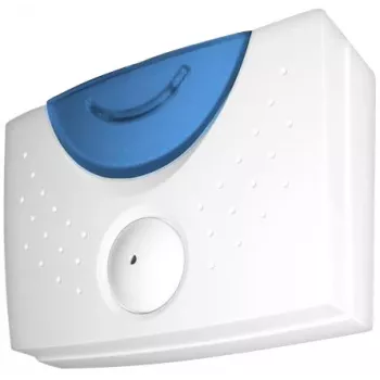 EURA ED-30A3 (RL-9811) Kabellose Türklingel mit PIR-Bewegungssensor, 32 Melodien, 100m Reichweite, IP44