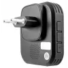 EURA WDP-84H2 BLUES Funk-Türklingelsystem - Batteriefreier Sender, Schwarz