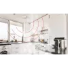 EL-HOME SD-87A2 Rauchmelder - Fotoelektrischer optischer Sensor, 9V-Batterie, Weiß