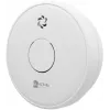 EL-HOME SD-87A2 Rauchmelder - Fotoelektrischer optischer Sensor, 9V-Batterie, Weiß