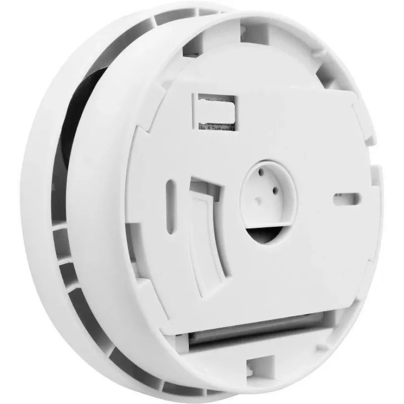 EL-HOME SD-87A2 Rauchmelder - Fotoelektrischer optischer Sensor, 9V-Batterie, Weiß