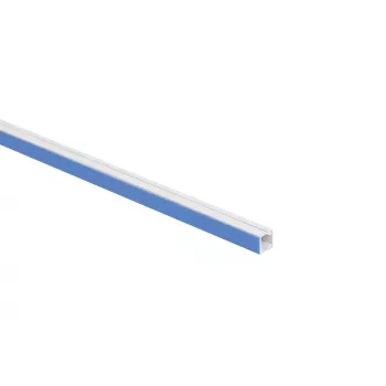 STASIŃSKI TLS 20x14 Weißer PVC-Kabelkanal mit Klebeband, 2m, 10er-Pack