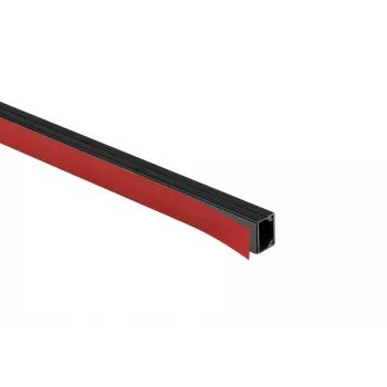 STASIŃSKI CTLS 20x14 Kabelkanal mit Klebeband, Schwarz, 2m, 10er-Pack
