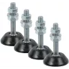 IVENSIS ISA08 Anti-Vibrationsfüße Set mit 4 Stück