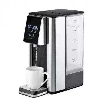 Adler AD 1356 Wasserkocher, 1,7 L, 2200 W, Edelstahl, Silber