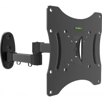 OPTICUM Flexi Twin Vollbewegliche TV-Wandhalterung für 17-42 Zoll Bildschirme, Schwarz, 25 kg Tragfähigkeit