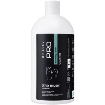 DR LUCY PRO EASY BRUSH 1L Shampoo für langes, fließendes Fell – Entwirrend & leichtes Bürsten