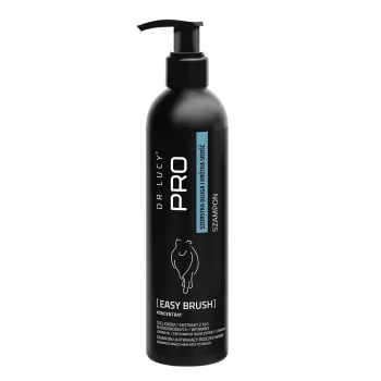 DR LUCY PRO EASY BRUSH 250 ml - Shampoo zum leichteren Bürsten für Hunde mit langem, grobem Fell