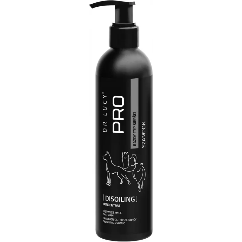 DR LUCY PRO DISOILING 250ml Entfettendes Shampoo für Hunde