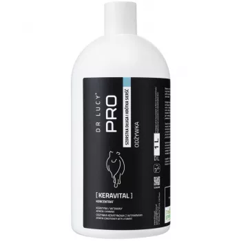 DR LUCY PRO KERAVITAL 1L - Keratin- und Vitamin-Conditioner für Hunde mit langem, grobem Fell