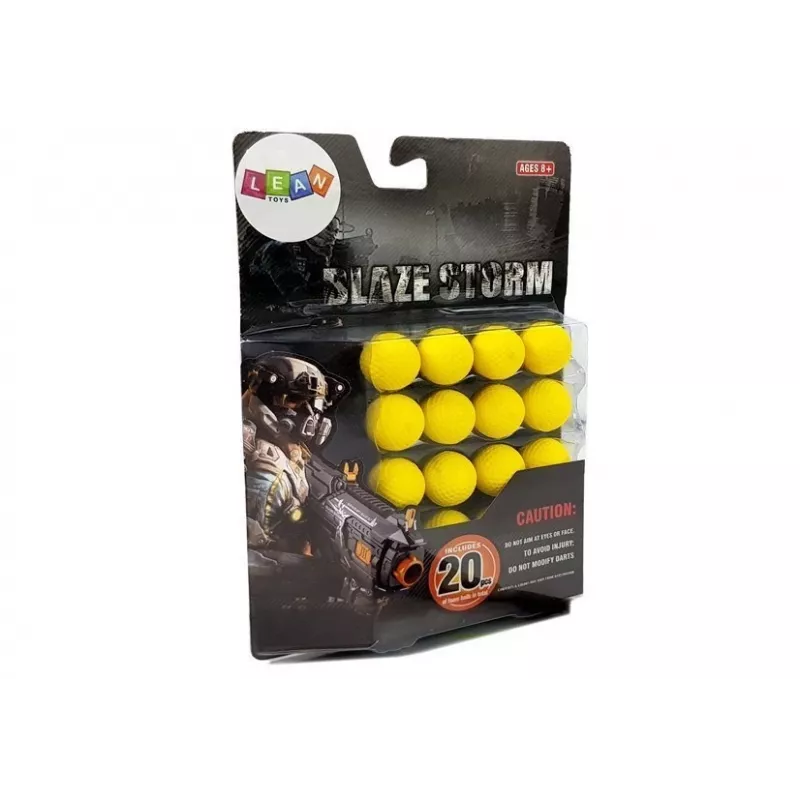 LEAN TOYS 2 cm BB Rifle Bullets 20 Stück