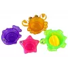 LEAN TOYS Pelikan mit Mustern zum Baden
