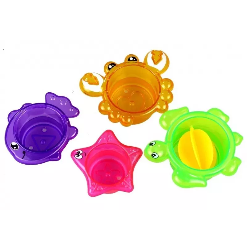 LEAN TOYS Pelikan mit Mustern zum Baden