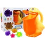 LEAN TOYS Pelikan mit Mustern zum Baden