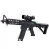 LEAN TOYS Sturmgewehr für Wasserbälle Hydrogel Visierbrille Schwarz 86cm