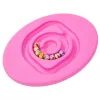 LEAN TOYS Sensorisches Balance-Board für Kinder mit Gummibällen 5 Stück Pink