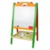 LEAN TOYS Doppelseitige magnetische Lerntafel 2 in 1 mit Markern, Buchstaben, Zahlen