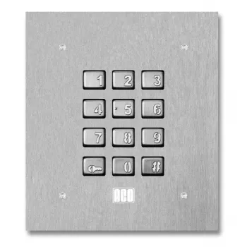 ACO INS-ZS Standalone Kombinationsschloss, Aufputzmontage, Zinklegierung, 12V DC, IP44, 200 Benutzercodes