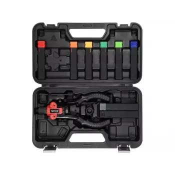 Yato YT-36091 Manuelles Handnietgerät-Set mit 4 Düsen und Nieten