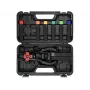 Yato YT-36091 Manuelles Handnietgerät-Set mit 4 Düsen und Nieten