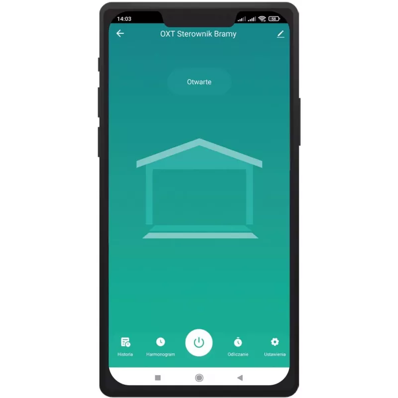 OXT T250G ZigBee Garagentor-Sensormodul mit Magnetkontakt für TUYA Smart Life