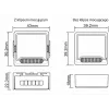 OXT T250G ZigBee Garagentor-Sensormodul mit Magnetkontakt für TUYA Smart Life