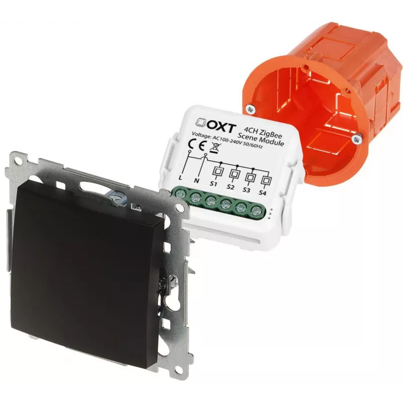 OXT Mini Szenen-Controller-Modul 12 Aktionen 230V ZigBee TUYA T254