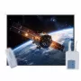 ART Elektrische Leinwand 100 inch 124x221cm mit Fernbedienung EA-100 16:9