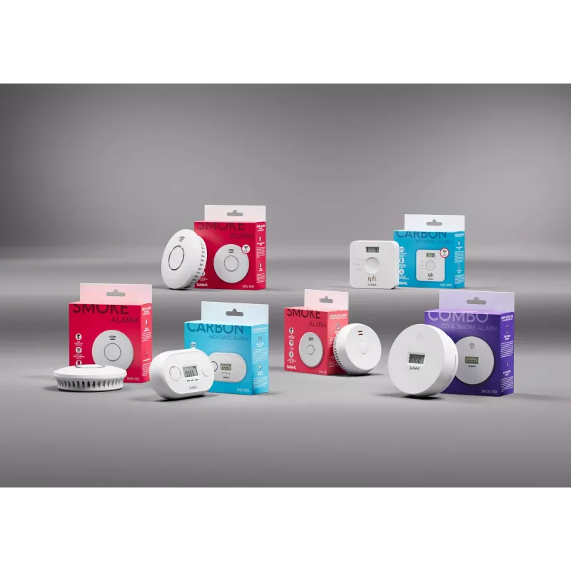 SAFEMI SHS-10W WiFi Rauchmelder - Photoelektrisch, 85dB, Tuya Smart, 2 Jahre Batterie, EN14604