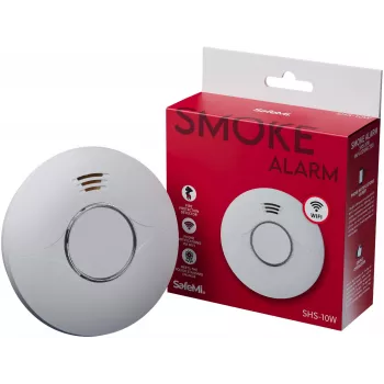 SAFEMI SHS-10W WiFi Rauchmelder - Photoelektrisch, 85dB, Tuya Smart, 2 Jahre Batterie, EN14604