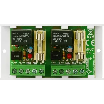 PULSAR AWZ512 Relaismodul 2x SPDT 12V DC