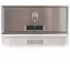 VIDOS S551-SKM Briefkasten mit integrierter Video-Türsprechanlage, gebürsteter Edelstahl, Unterputzmontage