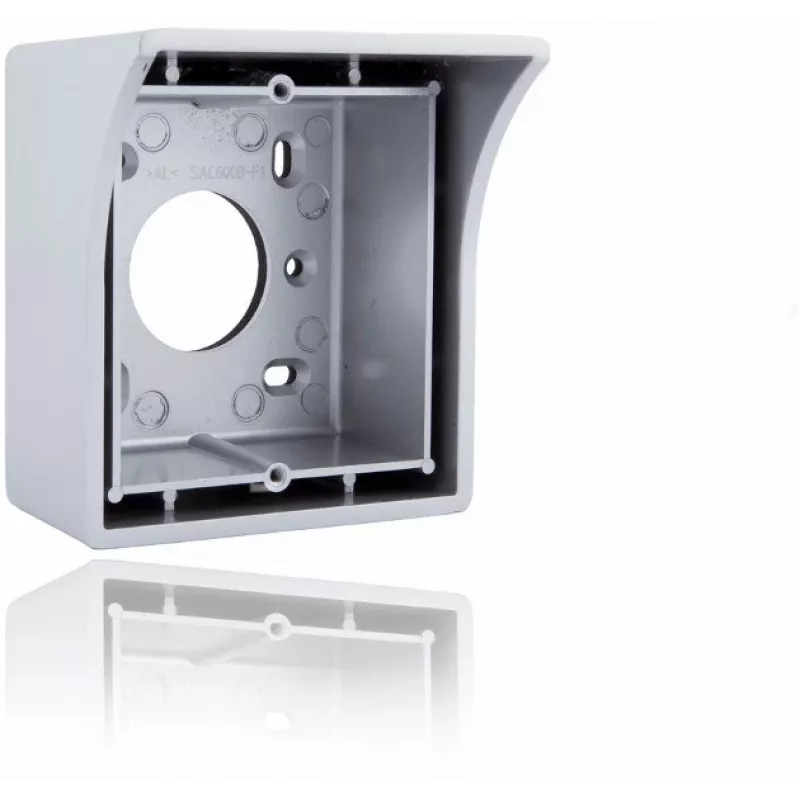 VIDOS D600B1 Aufputzgehäuse für S600 Serie Türstationen, Schwarz
