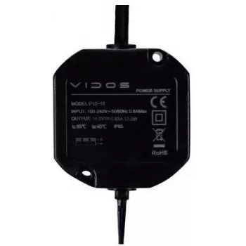 VIDOS P12/15 Netzteil 12V 1,5A DIN-Schiene