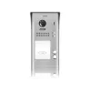 VIDOS DUO S1102A 2-Familien Video-Türstation, Edelstahl, Full HD, 2-Draht, Schwarz