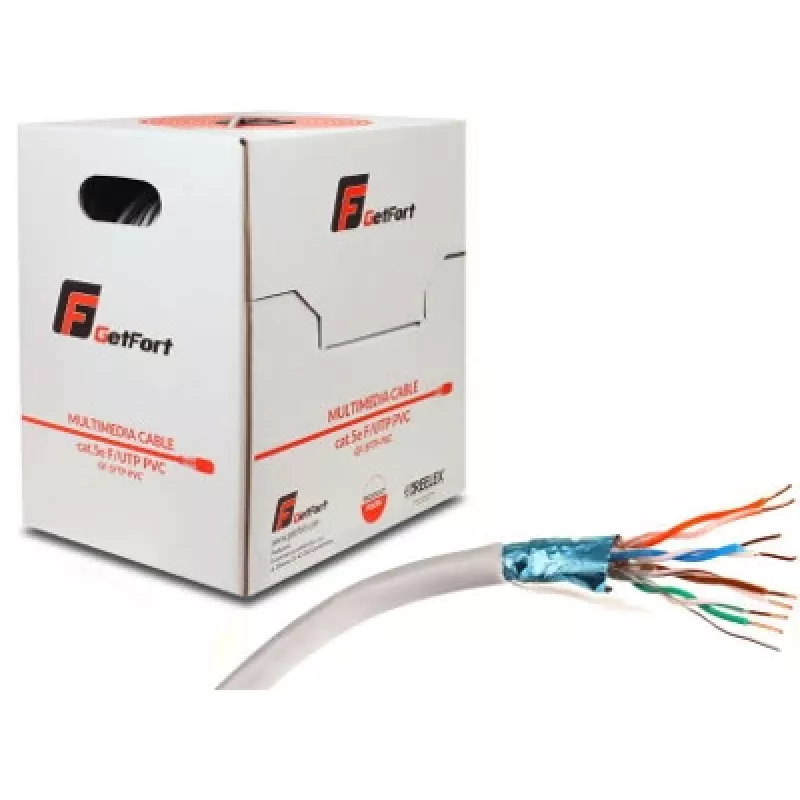 GETFORT Premium Cat.5e F/UTP PVC Netzwerkkabel 305m
