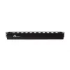 GETFORT OGF-PM 1U Horizontal Enclosed Cable Management Panel - Black