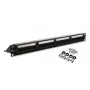 GETFORT PGF-5EUTP24-B4 Cat.5e UTP 24-Port Patch Panel 1U 19 inch Rackmount Schwarz