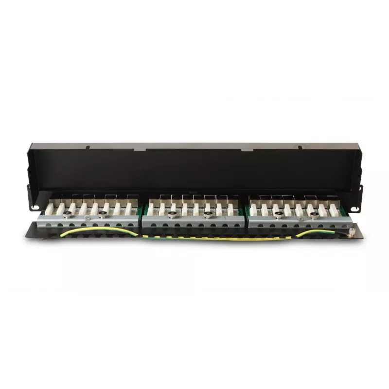 GETFORT PGF-5EFTP24-B6 Patch Panel FTP Cat.5e 24 Port 1U Schwarz