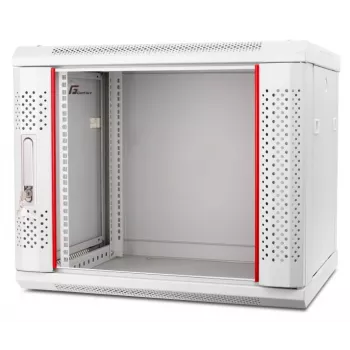 GETFORT WGF09-64EH-WGG 19 inch 9U Wandgehäuse Netzwerkschrank 600x450mm Grau (RAL 7035)