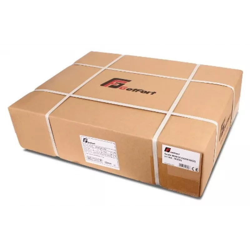 GETFORT CALI 19 inch 9U 600x600 Wandgehäuse Schwarz