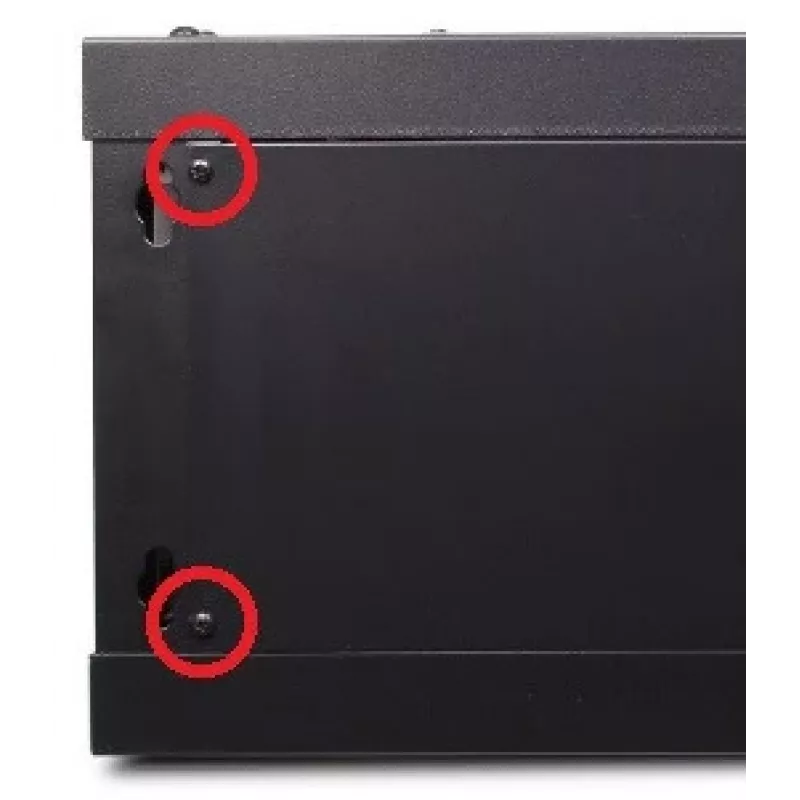 GETFORT 19 inch CALI Wandgehäuse 18U 600x600mm Schwarz