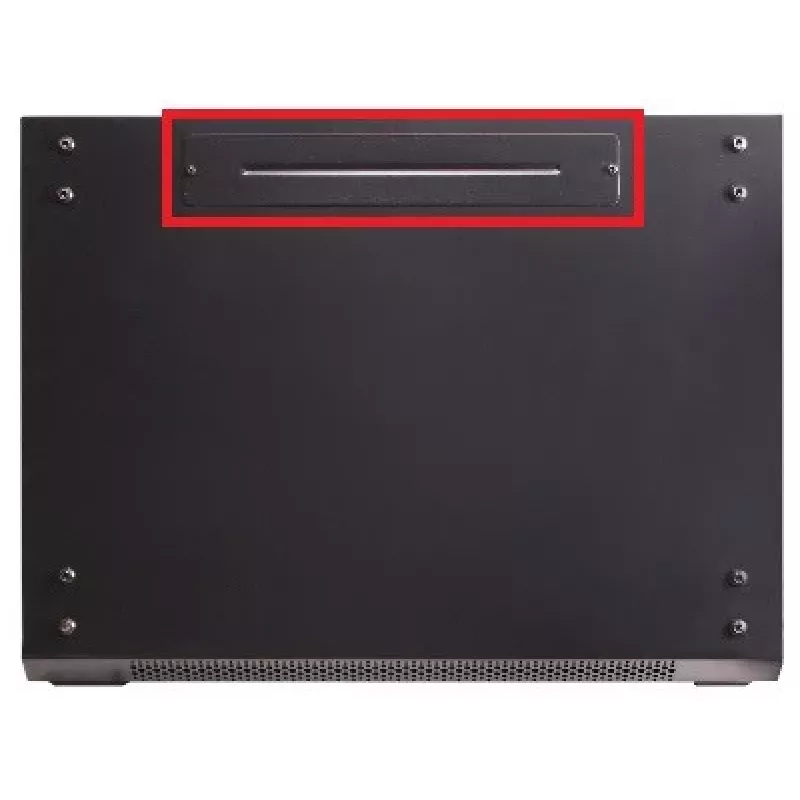 GETFORT 19 inch CALI Wandgehäuse 18U 600x600mm Schwarz