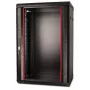 GETFORT 19 inch CALI Wandgehäuse 18U 600x600mm Schwarz