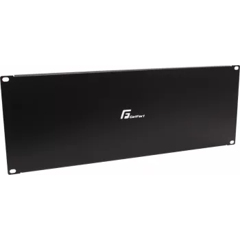 Getfort 4U Blanking Panel für 19-Zoll-Serverracks - Schwarz SPCC-Stahl