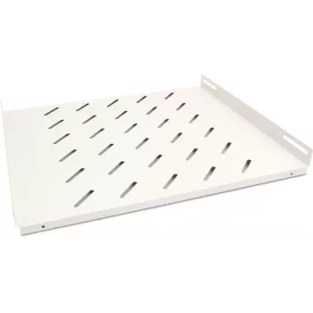 Getfort Festes Rackregal 60cm Grau 1U 19-Zoll 20kg