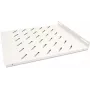 Getfort Festes Rackregal 60cm Grau 1U 19-Zoll 20kg