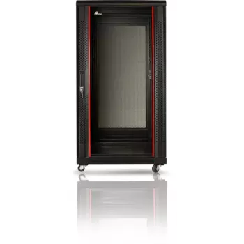 GETFORT 19 inch 22U 600x800 Standgehäuse Schwarz